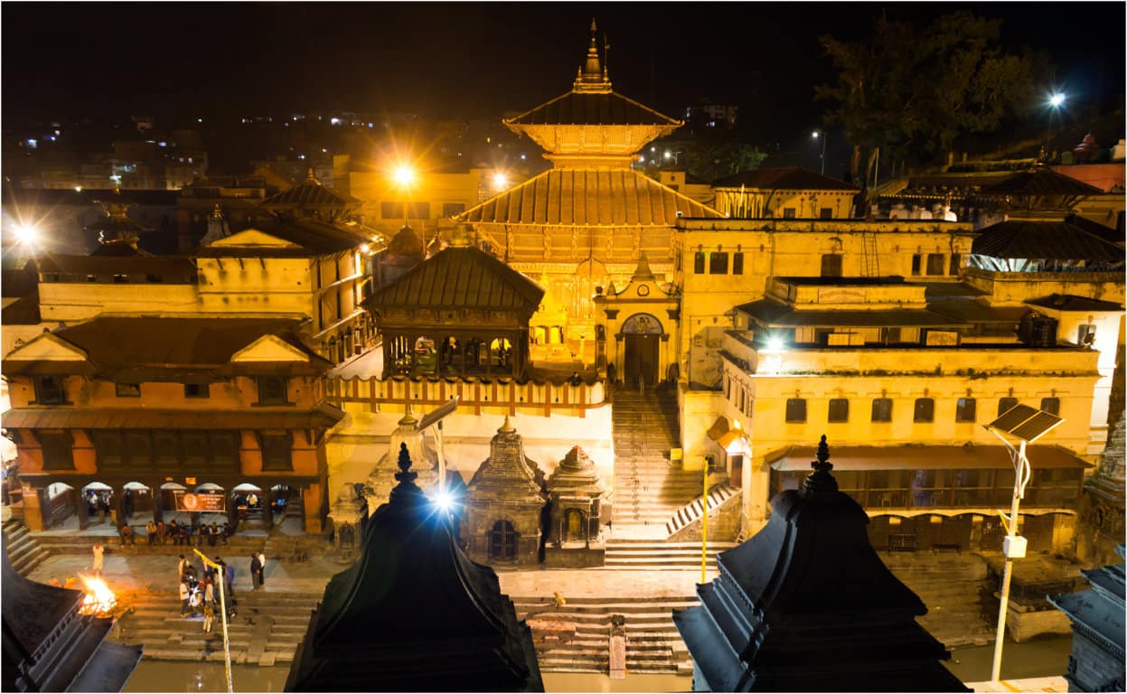 108_Night_View_Of_Pasupatinath_Temple Minimised